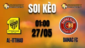 Soi kèo Al-Ittihad vs Damac FC hôm nay trên gavangtv
